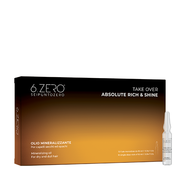 6.ZERO TAKE OVER – ABSOLUTE RICH &amp; SHINE Mineralizing Oil Ampoules