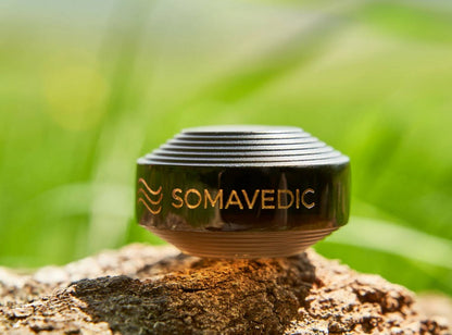 Somavedic Button DARK