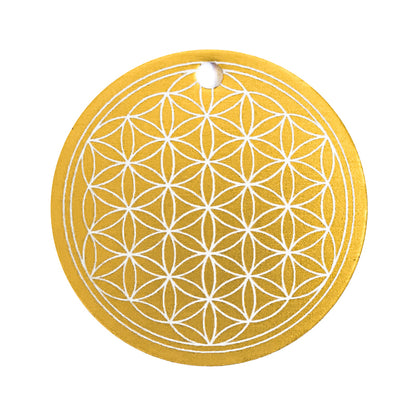 EMF Energy pendant Flower of Life - gold